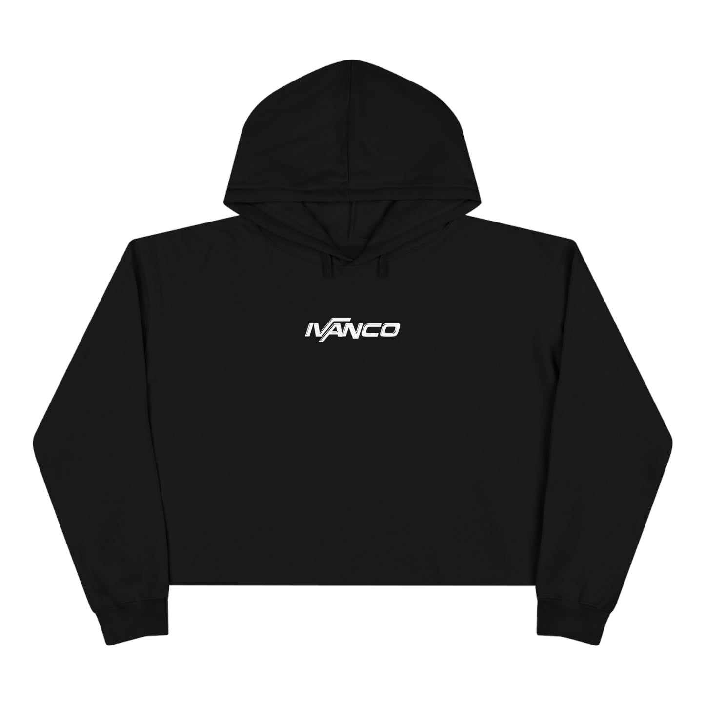 "Music is the Answer" Crop Hoodie